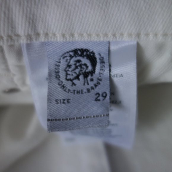 Diesel White D-FAYZA Boyfriend Low Waste W29-L32 009NR Stretch Size 29 Jeans - Picture 8 of 14